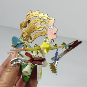 NEW Fanciful Flights By Karen Rossi GOLFER WOMAN Christmas Ornament